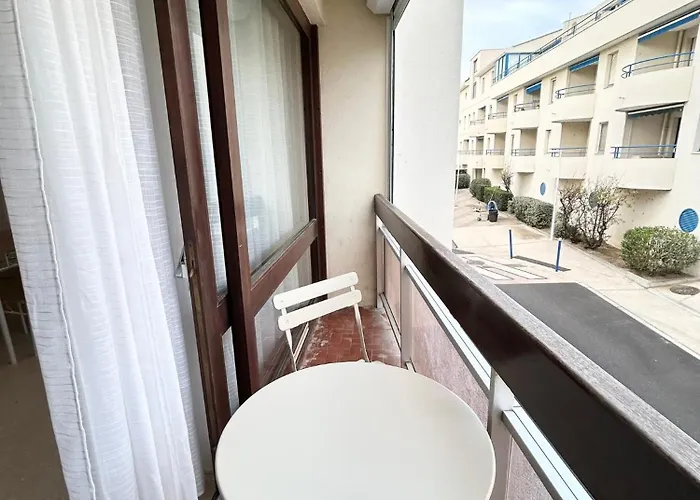 As26735-studio Vue Laterale 4 Personnes Le Grau-du-Roi